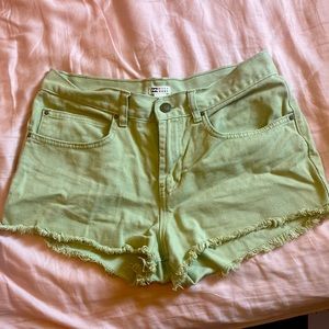Billabong green shorts